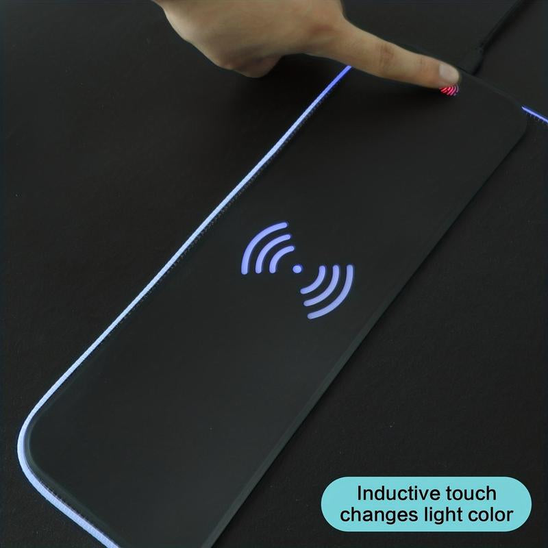 Wireless Charging RGB Gaming Mouse Pad